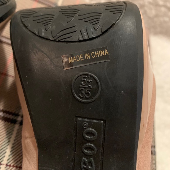 Cream high heels, size 5 1/2. - Picture 9 of 11